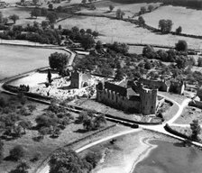 Stokesay Castle, Shropshire, July 1948. Artist: Aerofilms.
