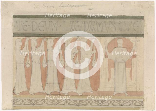 The five wise virgins, c. 1869-c. 1925. Creator: Antoon Derkinderen.