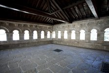 Interior, Domus Municipalis, Braganca, Portugal, 2009. Artist: Samuel Magal