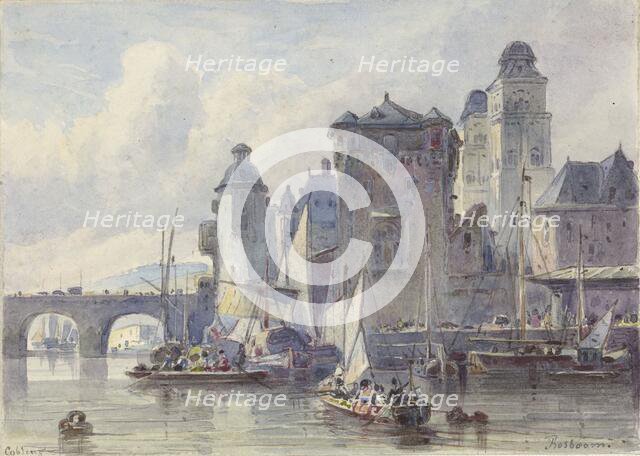 View of Koblenz, 1827-1891. Creator: Johannes Bosboom.