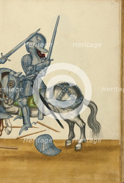 A Tournament Contest, about 1560-1570. Creator: Unknown.