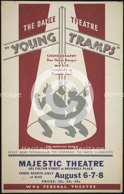 Young Tramps, New York, 1936. Creator: Unknown.