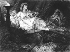 'Cleopatra', after Hans Makart', c1880-83. Creator: W Unger.