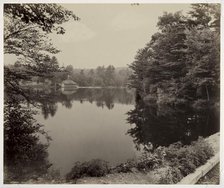 Bear Lake, LVRR, c. 1898-1899. Creator: William H. Rau (American, 1855-1920).