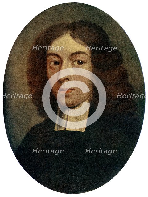 Andrew Marvell, English poet, 17th century. Artist: Unknown