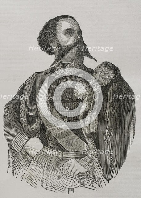 Victor Emmanuel II, (1820-1878), Last King of the Kingdom of Sardinia (1849-1861) and the..., 1871.  Creator: Unknown.