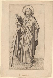 Saint Judas Thaddaeus, c. 1490/1500. Creator: Master FVB.