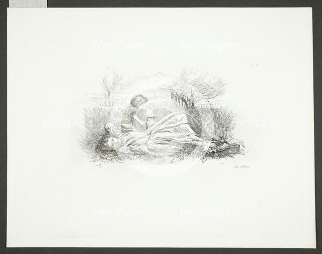 Summer Indolence, 1861. Creator: John Everett Millais.