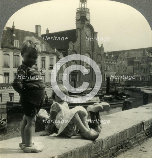 'The Church where Pilgrim Fathers Prayed before Embarking for America, Delfthaven, Netherlands', c19 Creator: Unknown.