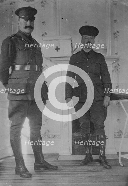 Major Elliott & Captain Young of Canadian Hospital, between 1914 and c1915. Creator: Bain News Service.