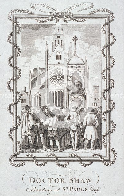 St Paul's Cathedral (old), London, 1776. Artist: Anon