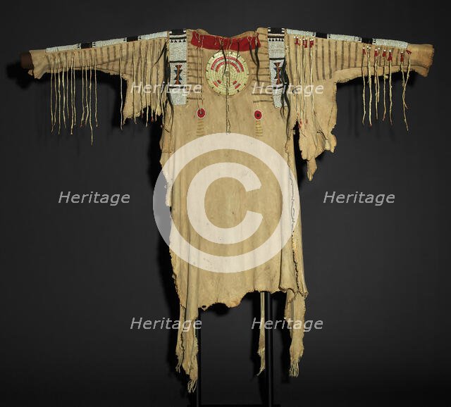 War Shirt, 1830/40. Creator: Unknown.