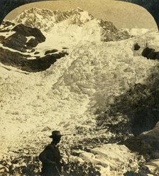 'The Hochstetter Ice Falls, New Zealand, c1909. Creator: George Rose.