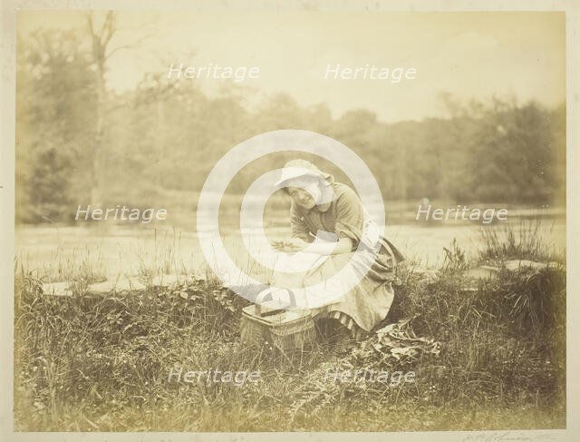 I think on the Laddie that lo'es me so well, 1882. Creator: Henry Peach Robinson.