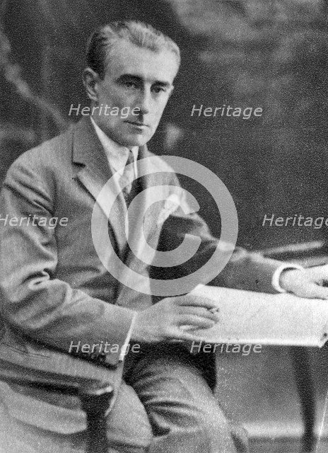Maurice Ravel, French composer, 1931. Artist: Unknown
