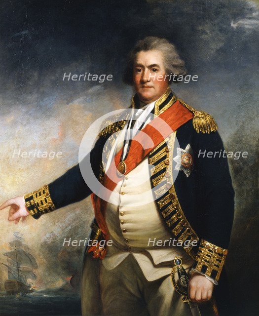 Admiral Lord Duncan, 18th century British naval commander. Artist: John Hoppner
