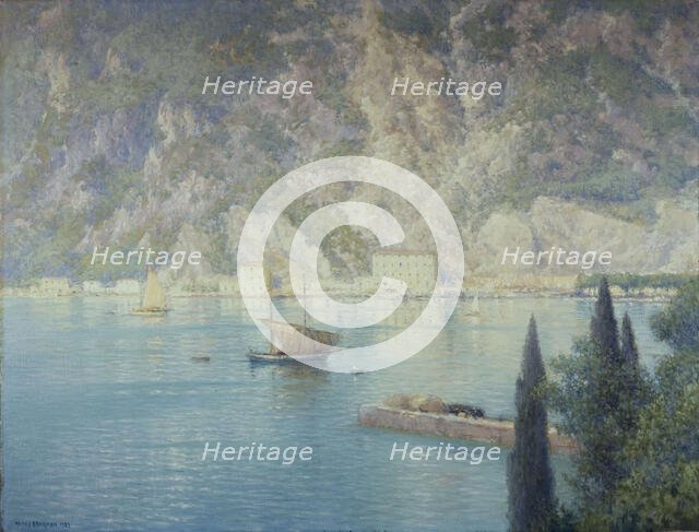 Port of Riva, 1926. Creator: Henry Brokman.