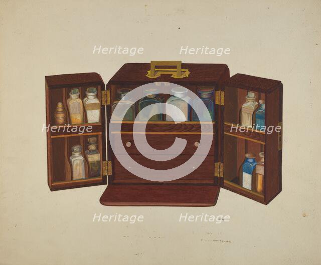 Medicine Chest, c. 1940. Creator: Joseph L. Boyd.