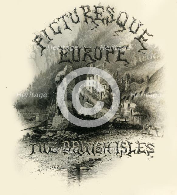 'Picturesque Europe - The British Isles', c1870.