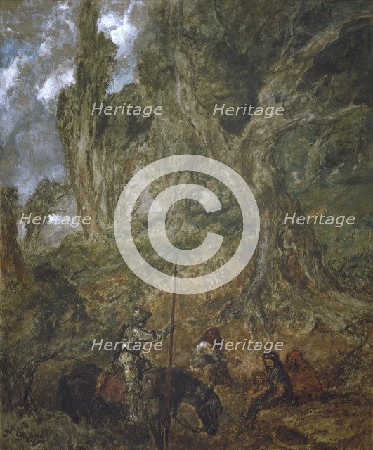 'The Lost Route', 1894.                                      Artist: Sir John Gilbert