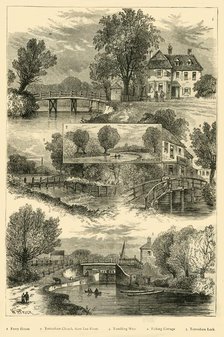 'Views on the River Lea', c1876. Creator: Unknown.