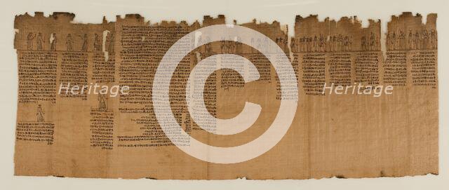 The Book of the Dead of Nes-Min, Section 5, c200-30 BC. Creator: Unknown.