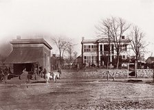 Provost Marshals Headquarters, Chattanooga, ca. 1864. Creator: George N. Barnard.