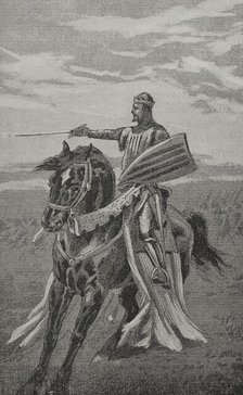 James II of Aragon, so-called "the Just" (1267-1327), 1890. Creator: Unknown.