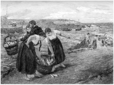 'Caller Herrin', c1880-1882.Artist: Otto Theodor Leyde