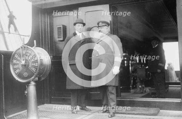 F.B. Sayre - Capt. Ludwig Franck, 1913. Creator: Bain News Service.