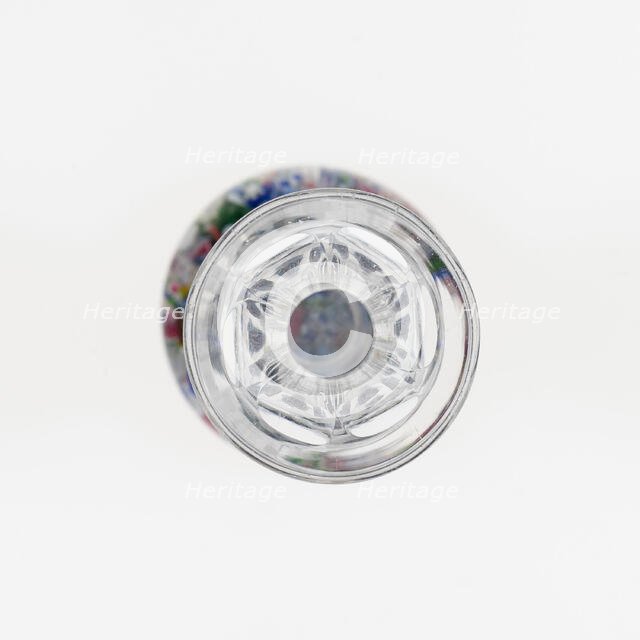 Paperweight, France, c. 1845-60. Creator: Saint-Louis Glassworks.