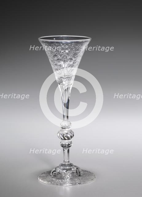 Glass from a Place Setting, c. 1890-1920. Creator: Unknown.