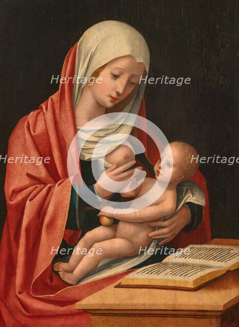 Madonna of the Milk, First Half of 16th cen.. Creator: Master of the Female Half-Lengths (First half of 16th cen.).