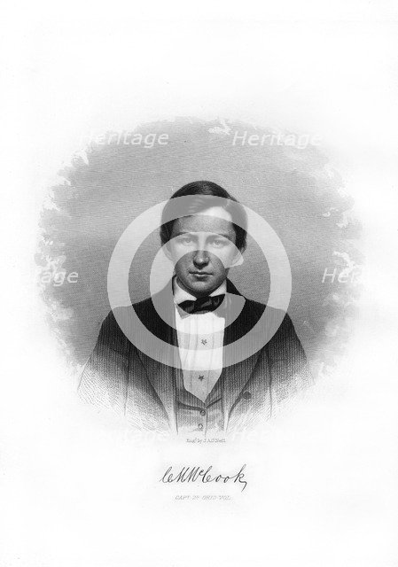 Charles McCook, American soldier, (1872).Artist: John A O'Neill