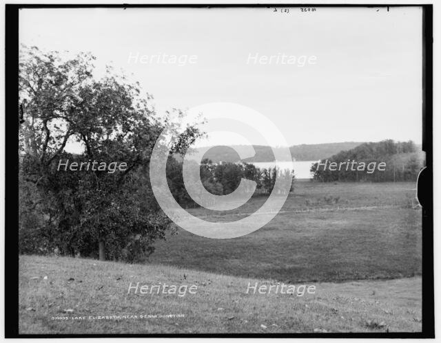 Lake Elizabeth near Genoa Junction, c1898. Creator: Unknown.