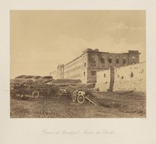 Barracks of Sevastopol. Entry to the Docks. From: Souvenir de la Guerre de Crimee, 1855. Creator: Méhédin, Léon-Eugène (1828-1905).