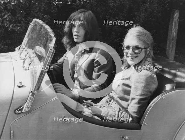 Mick Jagger And Marianne Faithfull Leaving Marlborough Street Court 1969 Artist Unknown Heritage Images