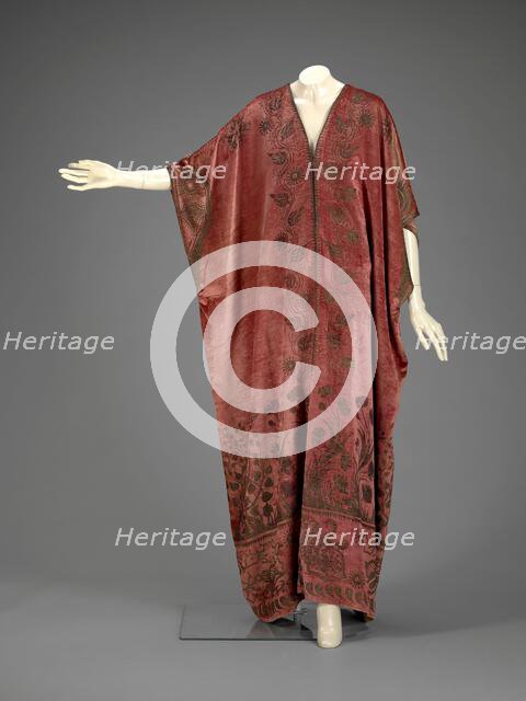 Caftan, 1920-1929. Creator: Mariano Fortuny y Madrazo.