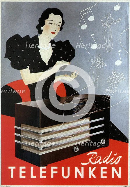 Radio Telefunken, 1935. Artist: Anonymous  