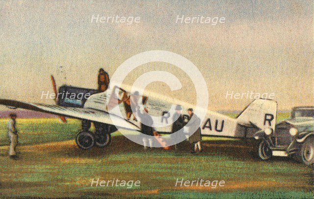 Junkers F13 L plane, 1920s, (1932).  Creator: Unknown.