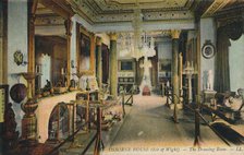 'Osborne House (Isle of Wight) - The Drawing Room'. Creator: Unknown.
