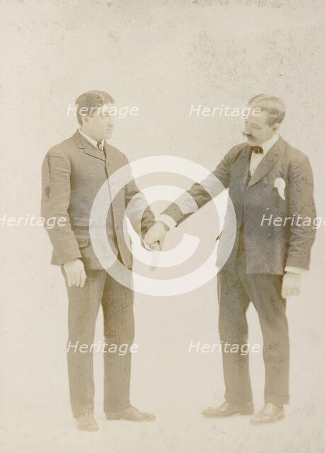 Album of 67 Photographic Studies of Self-Defense Maneuvers, ca. 1895. Creator: Unknown.