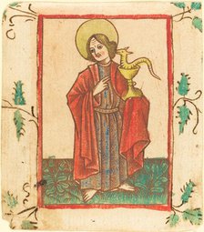 Saint John the Evangelist, c. 1460. Creator: Master of the Dutuit Mount of Olives.