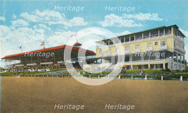 The Race Track at Oriental Park, Havana, Cuba, c1915. Artist: Unknown