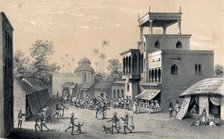 'Chittapore road, Calcutta', 1847. Artist: Unknown