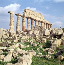 Temple C at Selinunte in Sicily, 6th century. Artist: Unknown