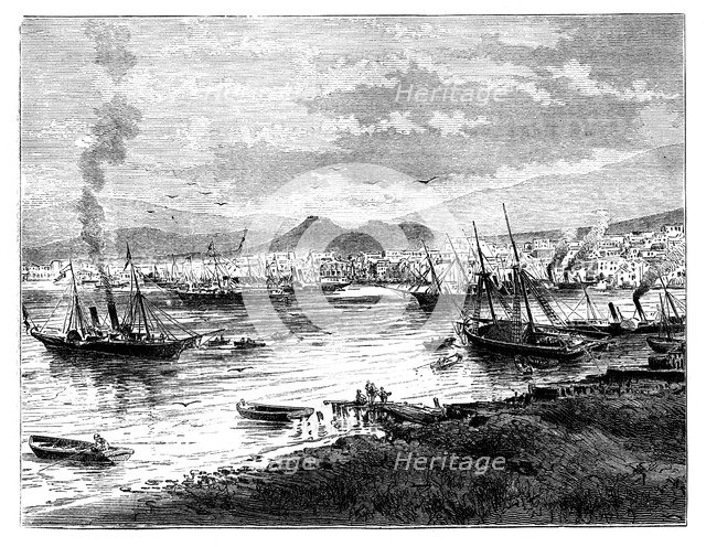 Piraeus, Athens, Greece, c1888. Artist: Unknown