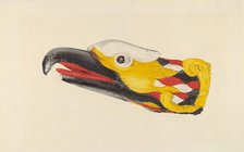 Billet Head: Eagle, c. 1939. Creator: Dorothy Van Dunker.