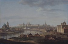 View of Moscow. Artist: Vorobyev, Maxim Nikiphorovich (1787-1855)
