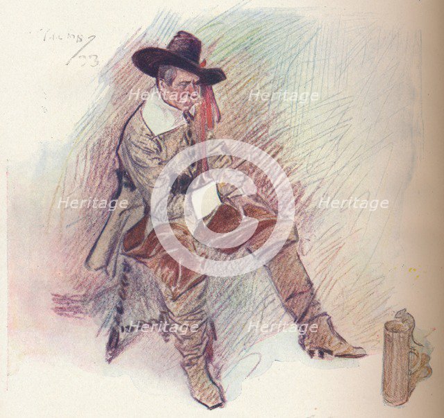 'The Intruder', c1899, (1903). Artist: Philip William May.